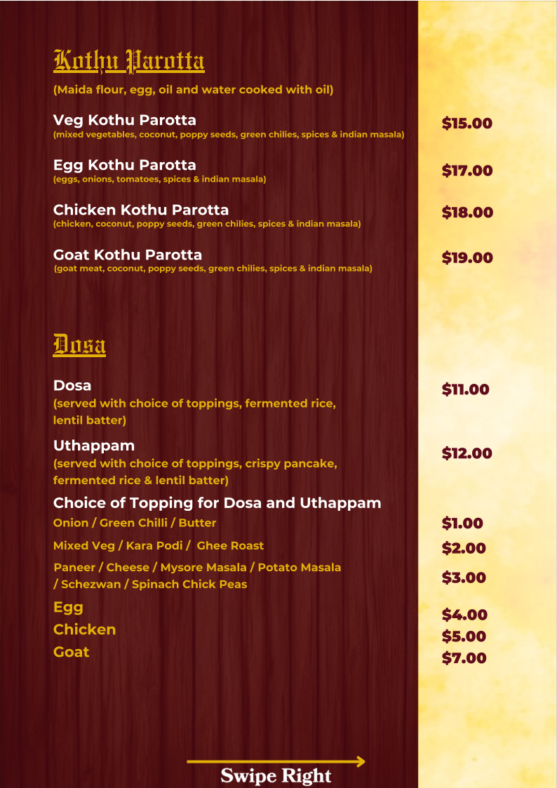 Menu Shri Masala Cafe Chettinad-3