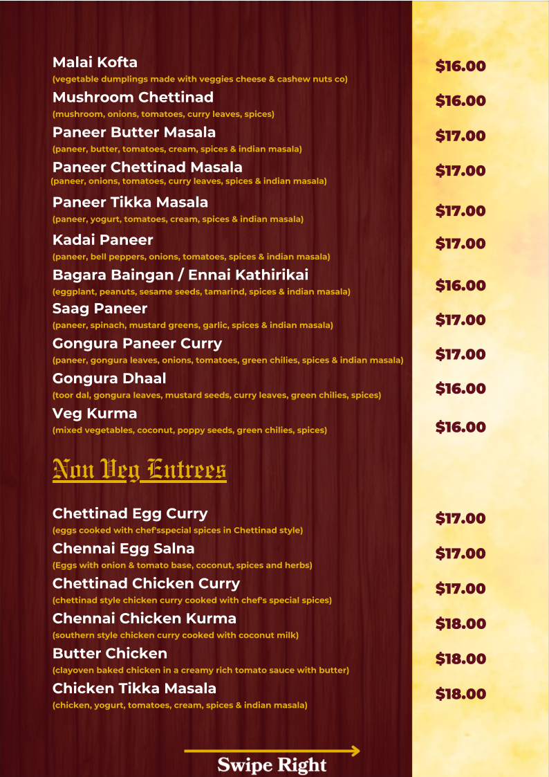 Menu Shri Masala Cafe Chettinad-5