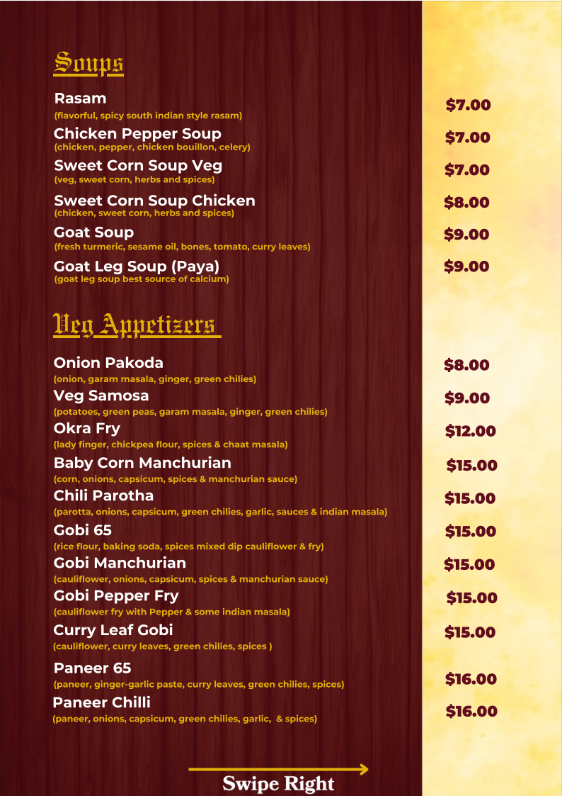 Menu Shri Masala Cafe Chettinad-8