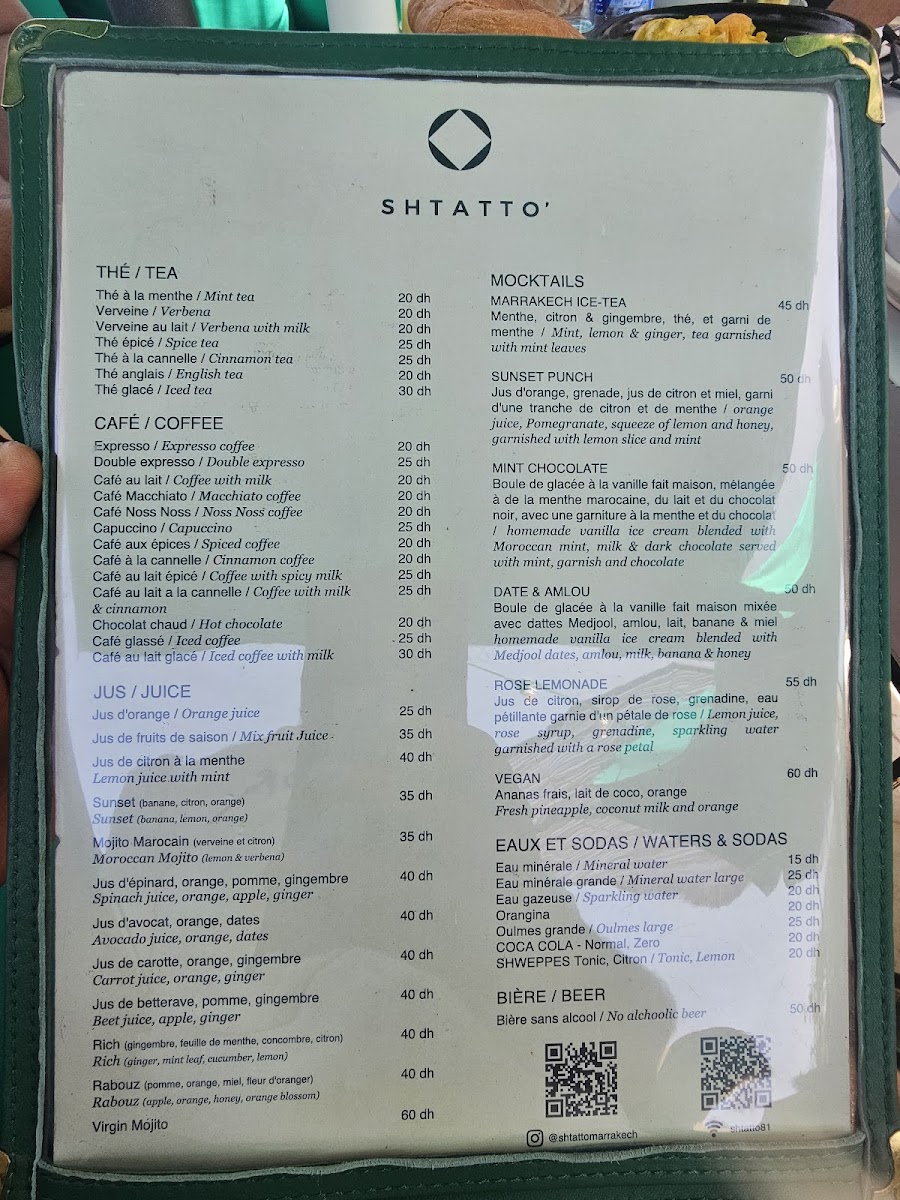 Menu Shtatto-7