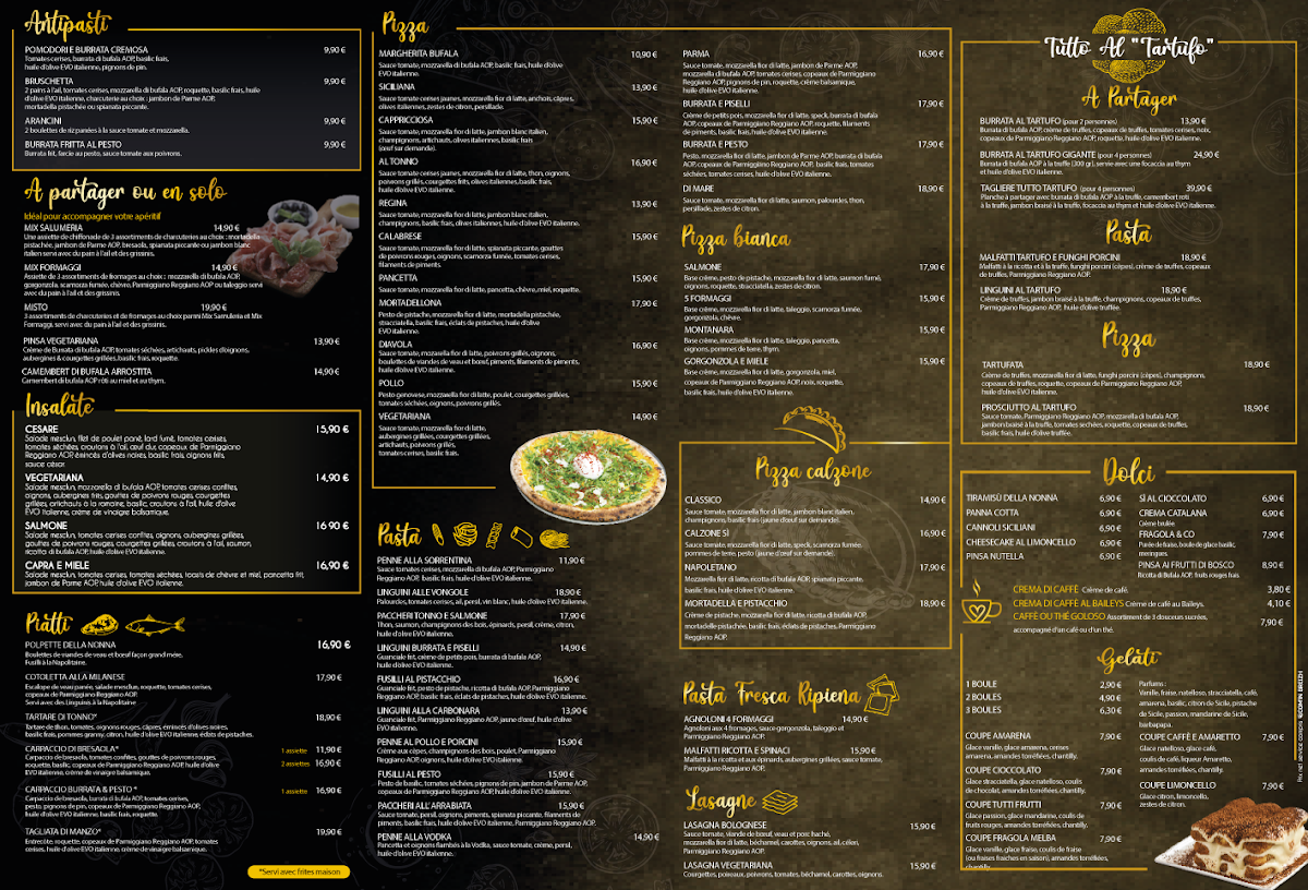 Menu Sì Ristorante Liberte-1