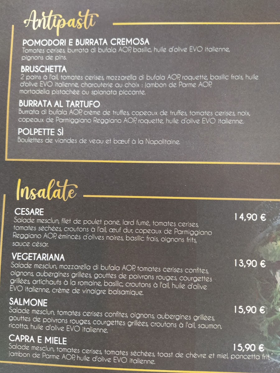 Menu Sì Ristorante Liberte-2