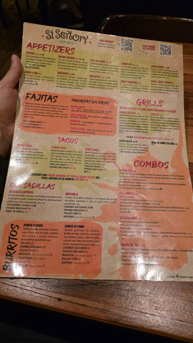 Menu Si Señor! Premium Tex-Mex - Jardins-6