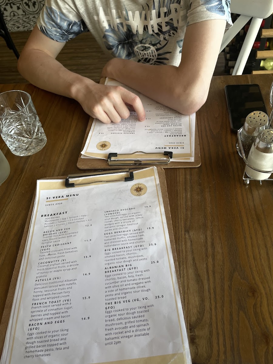 Menu Si Vera Kafé-1