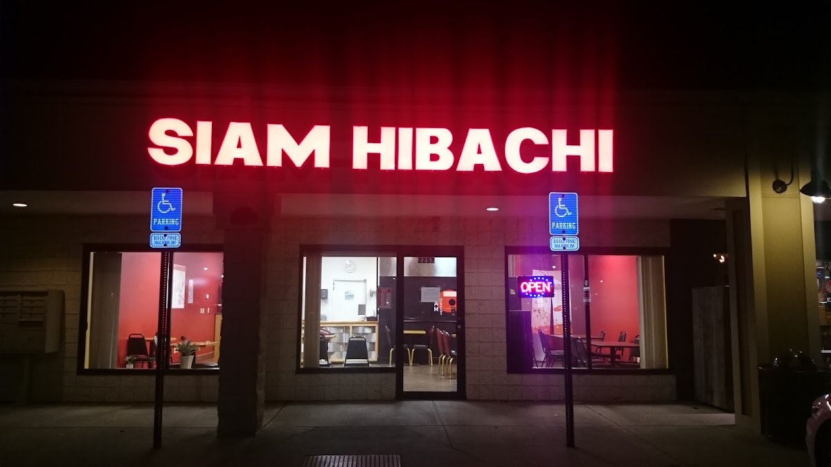 Siam Hibachi. Grove City, Ohio.