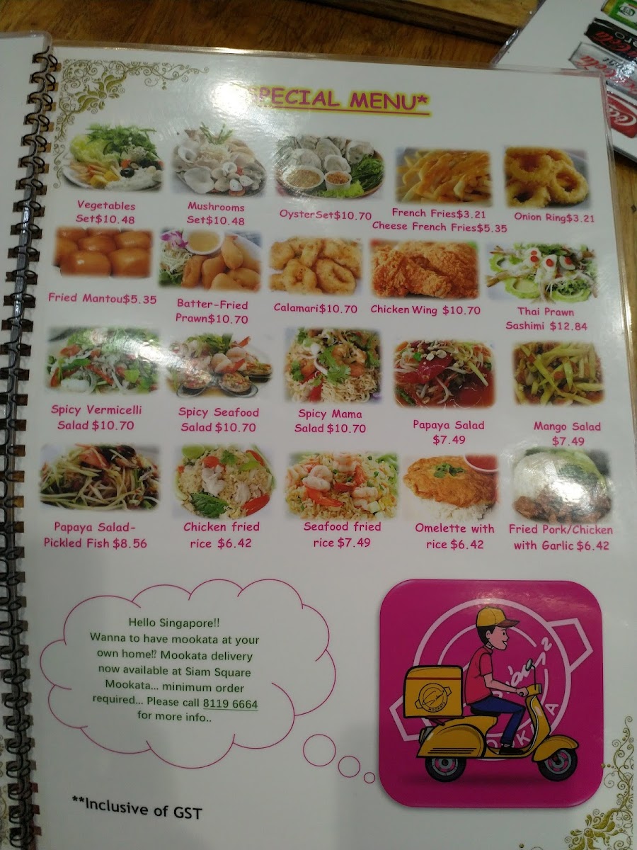 Menu Siam Square Mookata - Best Mookata In Singapore-8