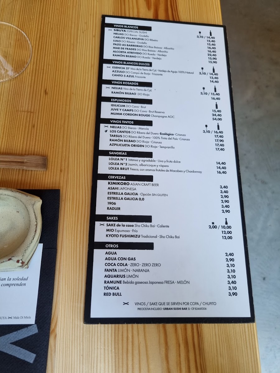 Menu Sibuya Urban Sushi Bar-7