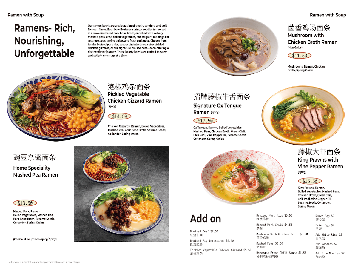 Menu Sichuan Alley Capitol Singapore-2