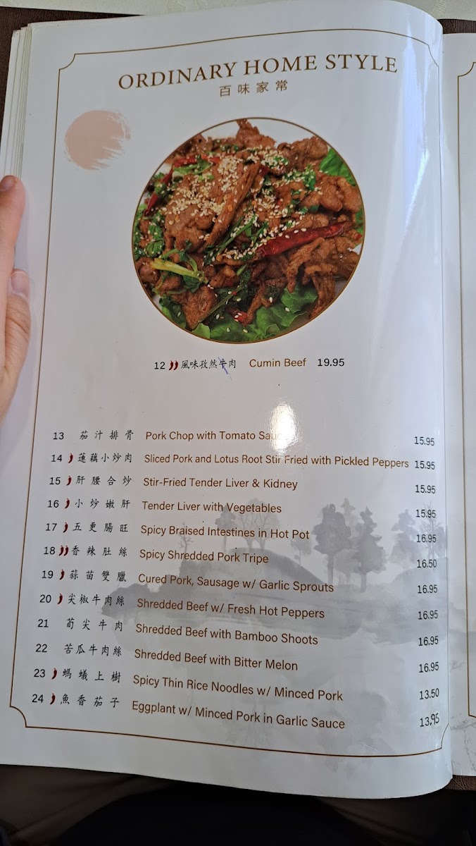 Menu Sichuan Jin River-8