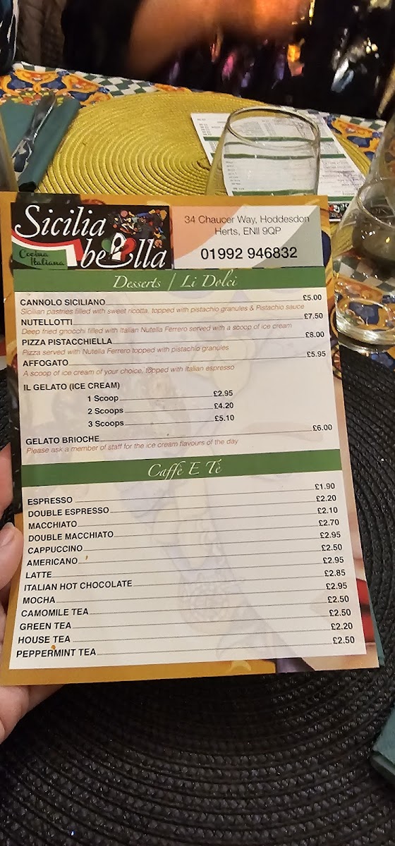Menu Sicilia Bella-1
