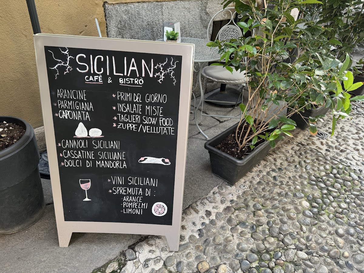 Menu Sicilian Brera Wine & Food Art Milano-1