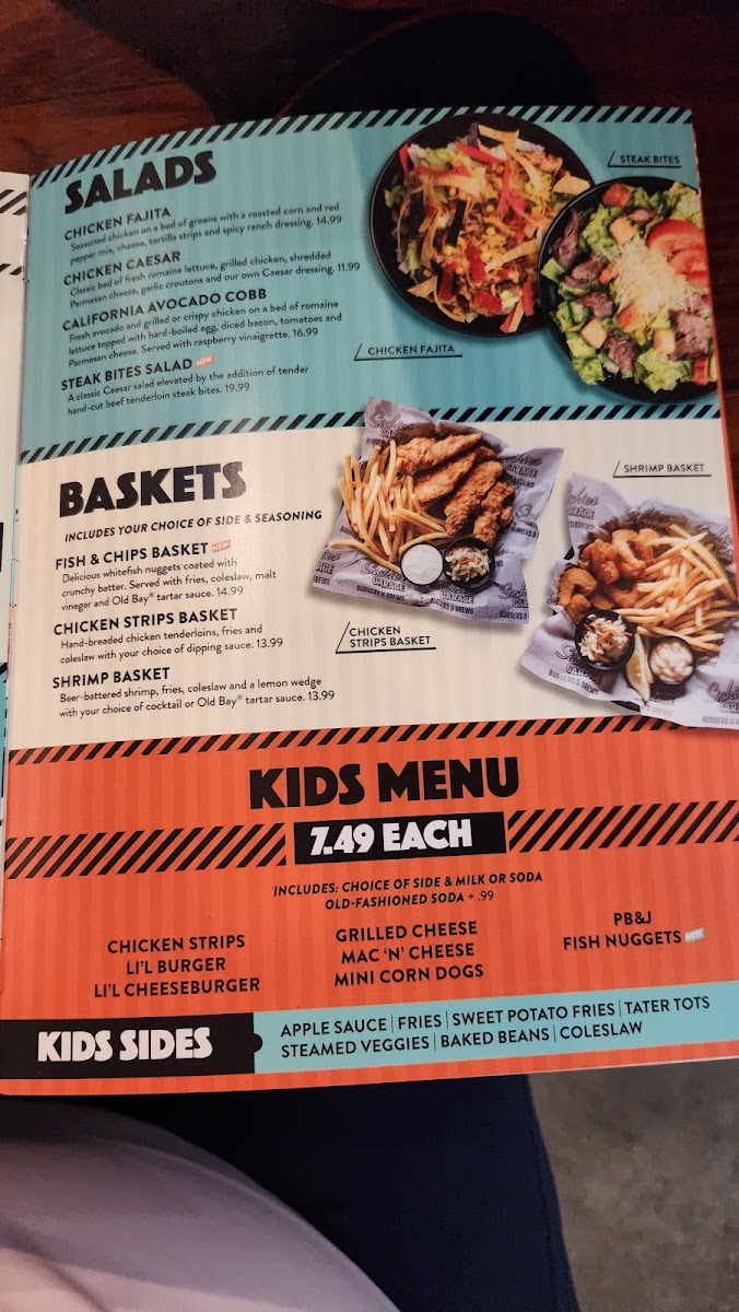 Menu Sickies Garage Burgers & Brews-10