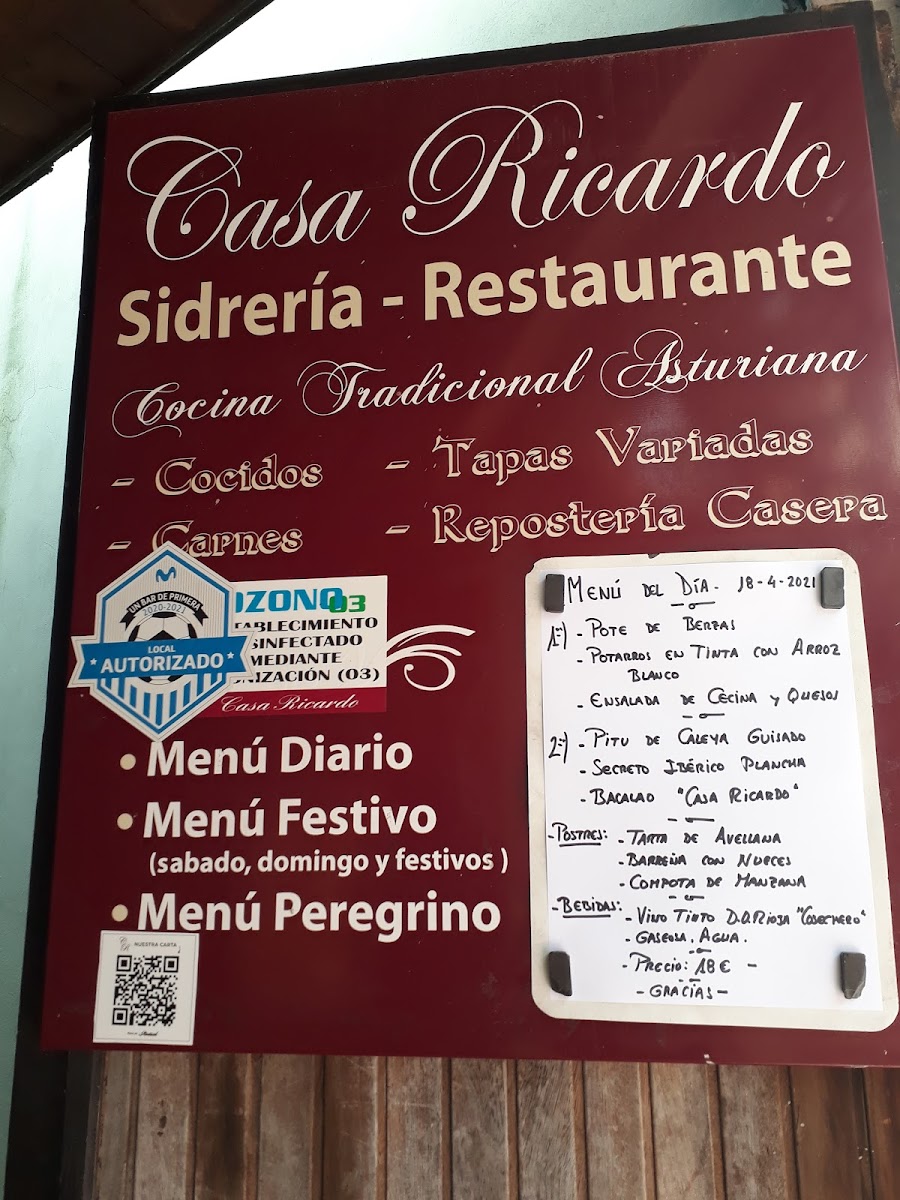 Menu Sidreria Restaurante Casa Ricardo-7