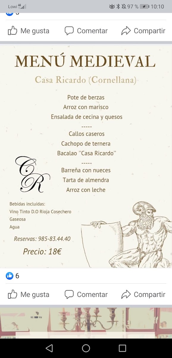 Menu Sidreria Restaurante Casa Ricardo-8