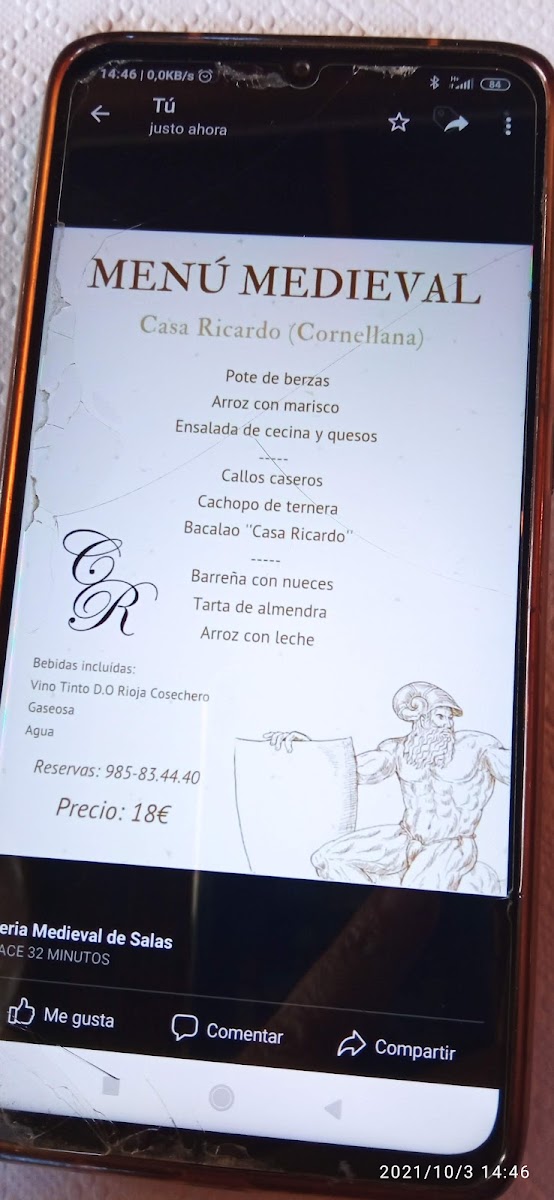 Menu Sidreria Restaurante Casa Ricardo-9