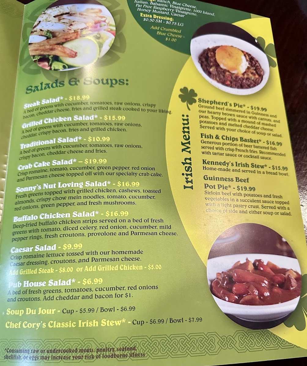 Menu Sieb's Pub & Restaurant-3