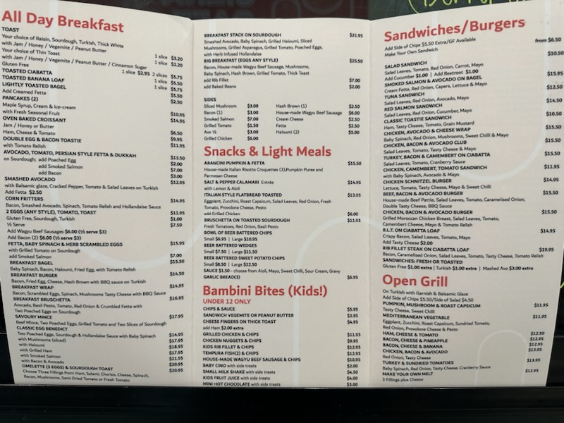 Menu Siena Cafe & Bar-4