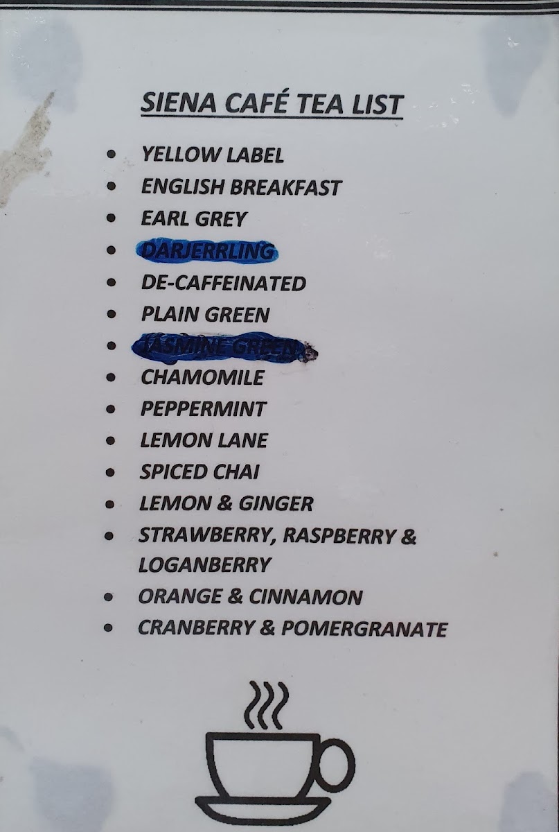 Menu Siena Cafe & Bar-5