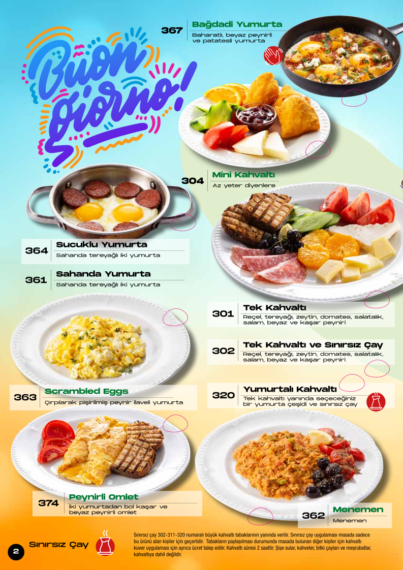 Menu Siesta-2