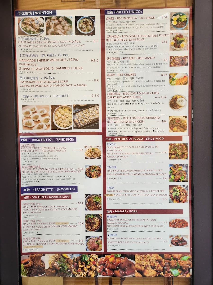 Menu Sig. Riso Chinese Restaurant 米先生中餐馆-1
