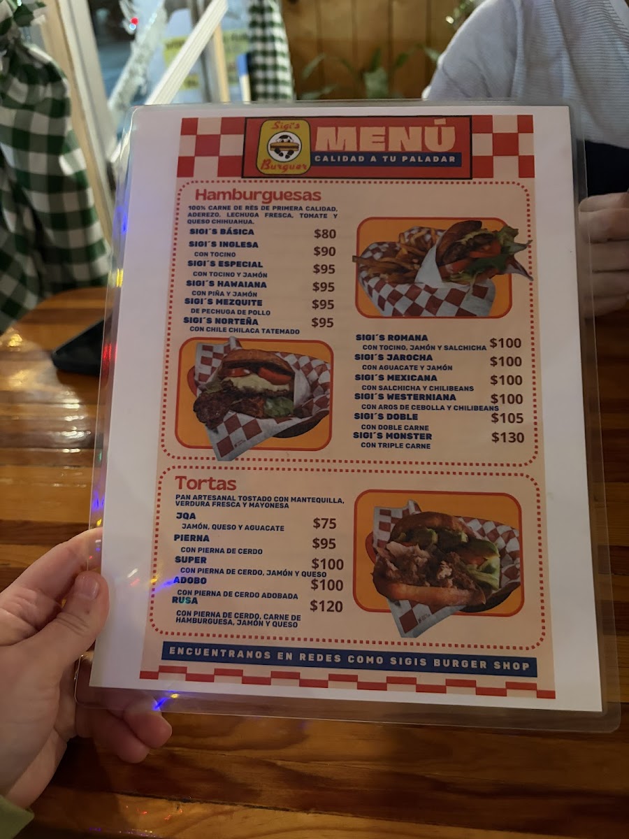 Menu Sigi's Burger-1