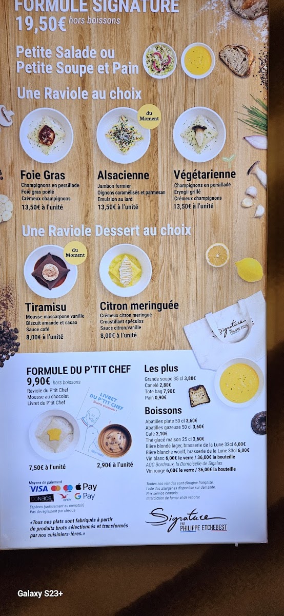 Menu Signature Par Philippe Etchebest-7