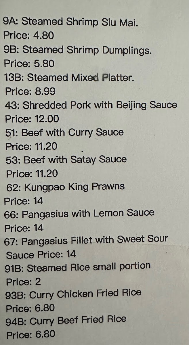 Menu Silk Road Chinese Restaurant-2