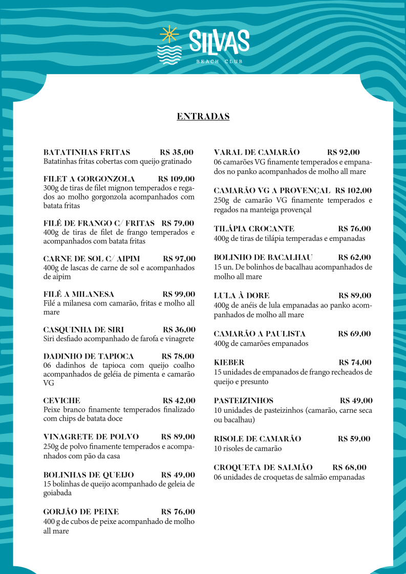 Menu Silva's Restaurante-4