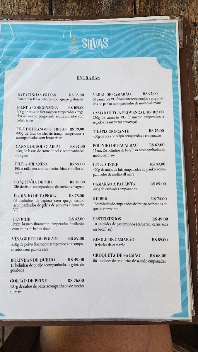 Menu Silva's Restaurante-6