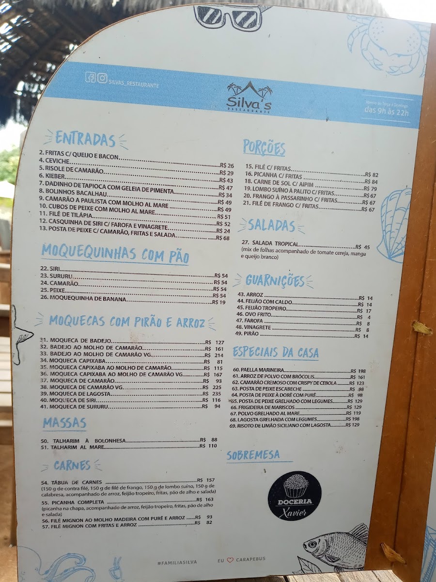 Menu Silva's Restaurante-9