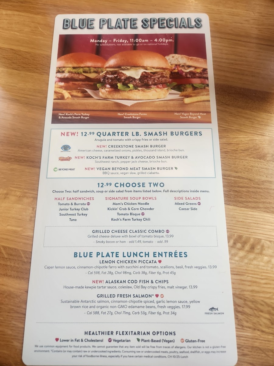 Menu Silver Diner-1