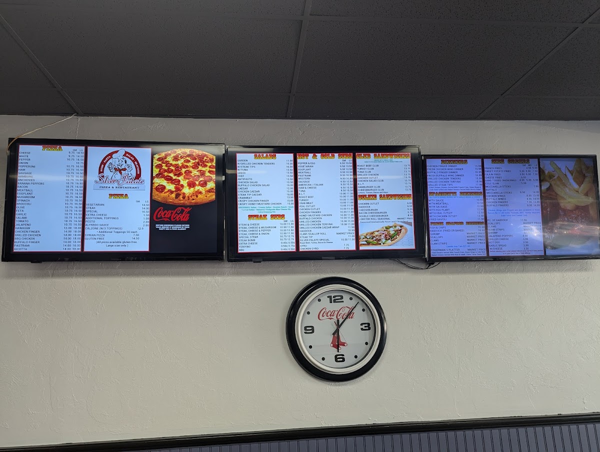 Menu Silver Palate Pizza-1