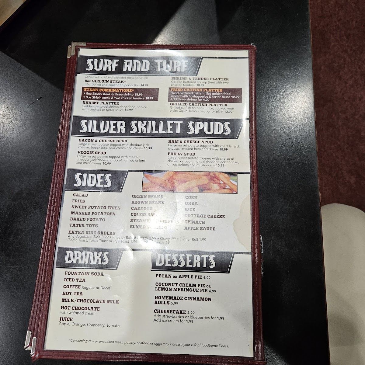 Menu Silver Skillet Family Diner-5