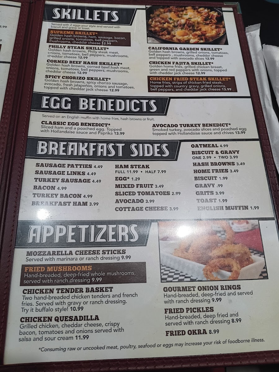 Menu Silver Skillet Family Diner-8