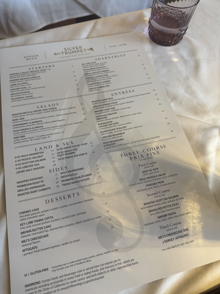 Menu Silver Trumpet Restaurant And Bar-3