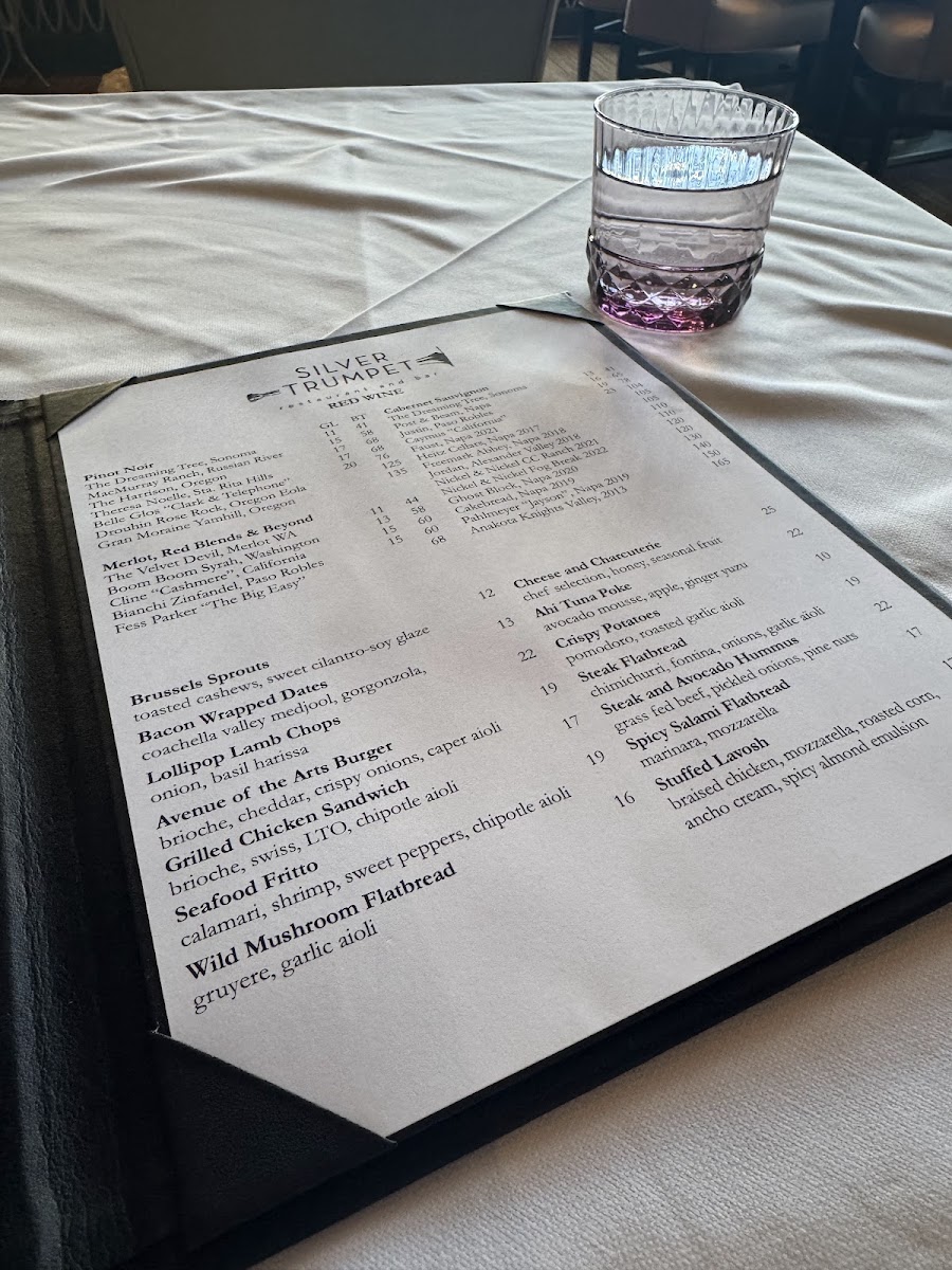 Menu Silver Trumpet Restaurant And Bar-6