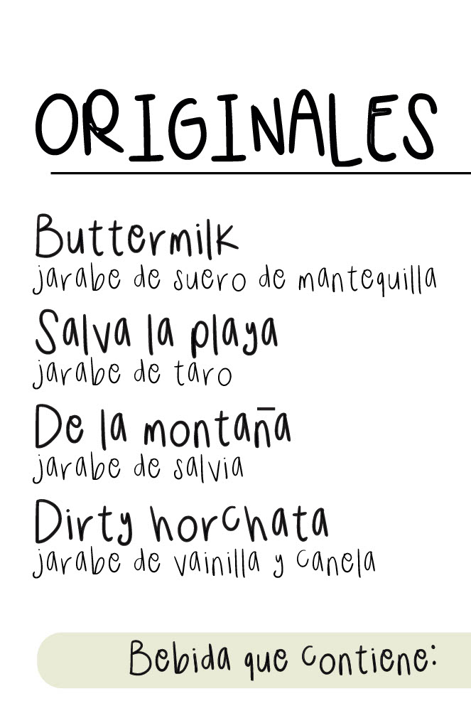 Menu Silvestre Coffee - El Paraíso-2