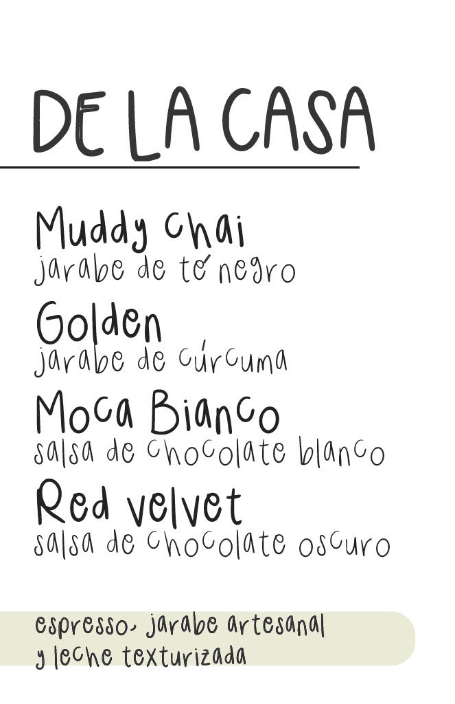 Menu Silvestre Coffee - El Paraíso-4