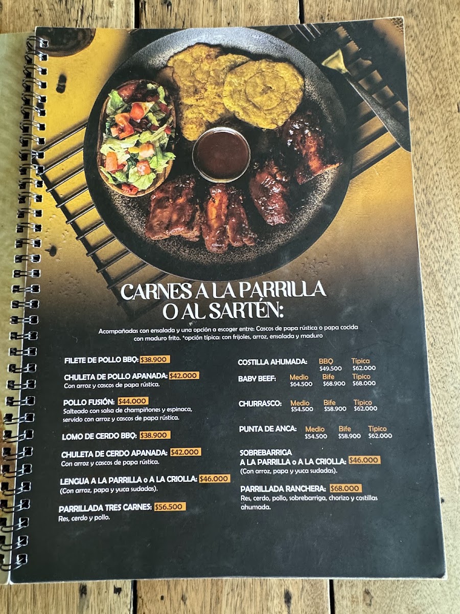 Menu Simón Parrilla Norte - Restaurantes En Cali-2