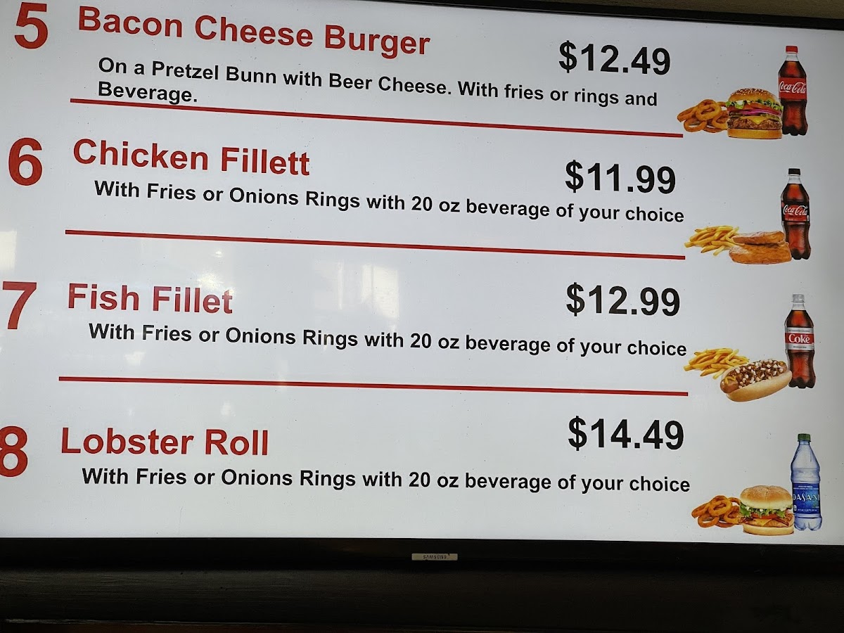 Menu Simones' Hot Dog Stand-5