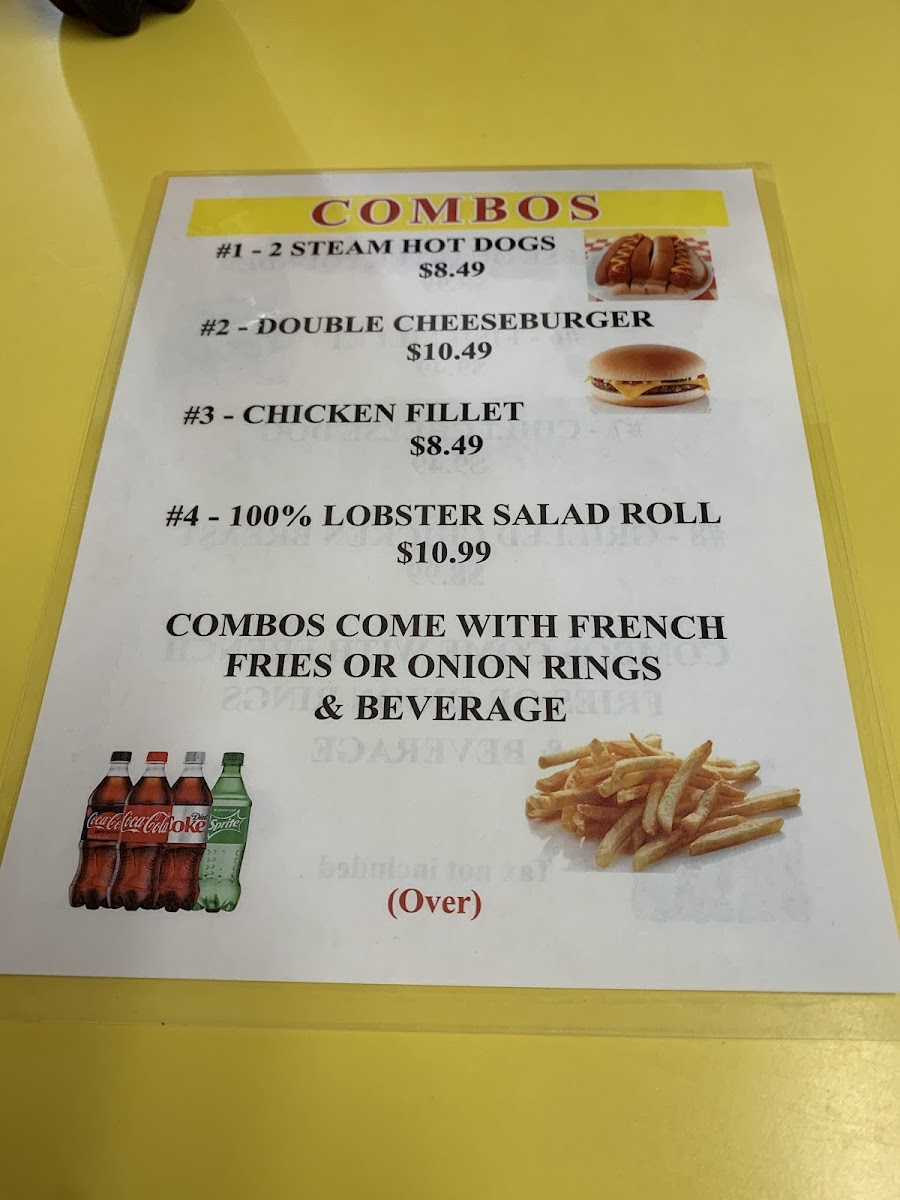Menu Simones' Hot Dog Stand-6