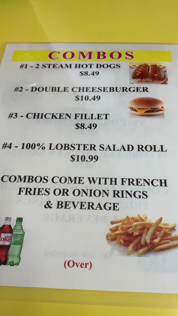 Menu Simones' Hot Dog Stand-7