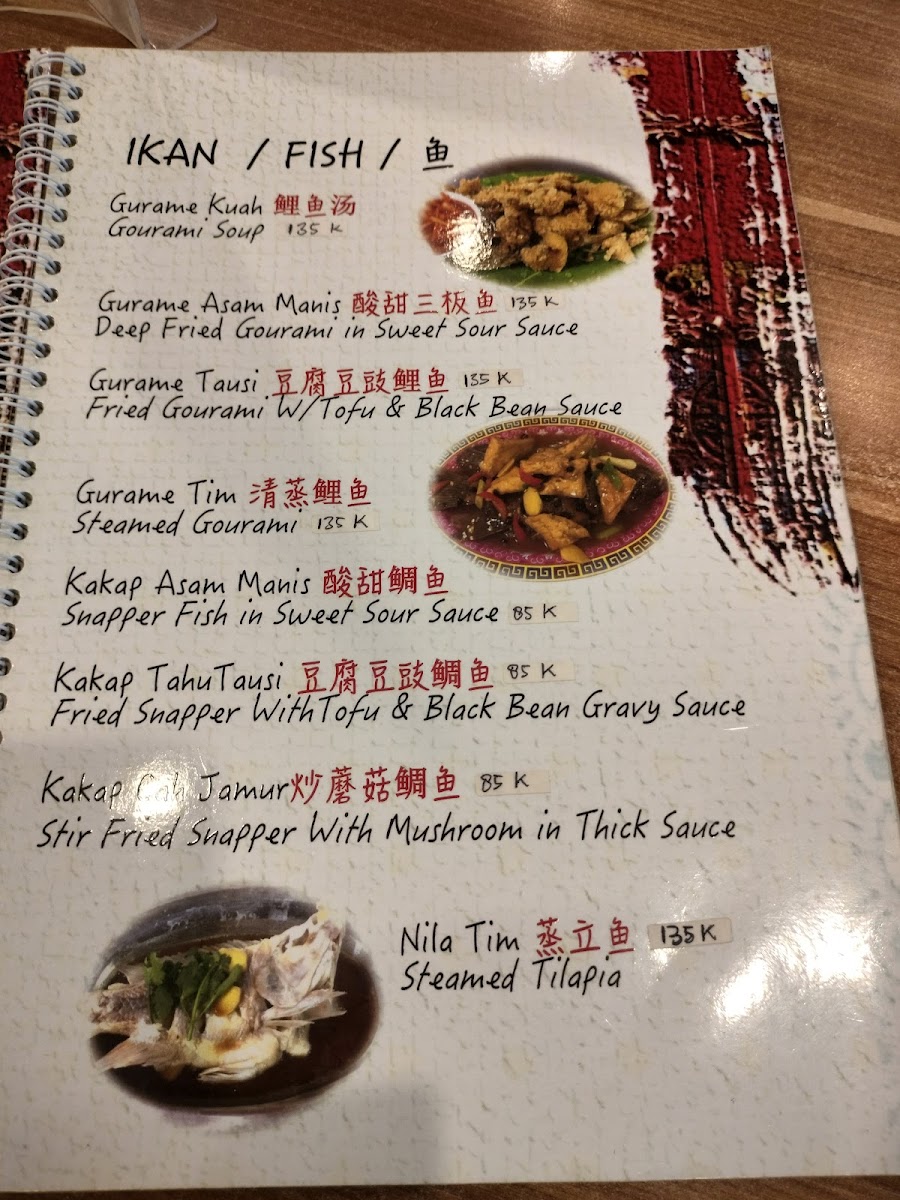 Menu Simpati 101-8