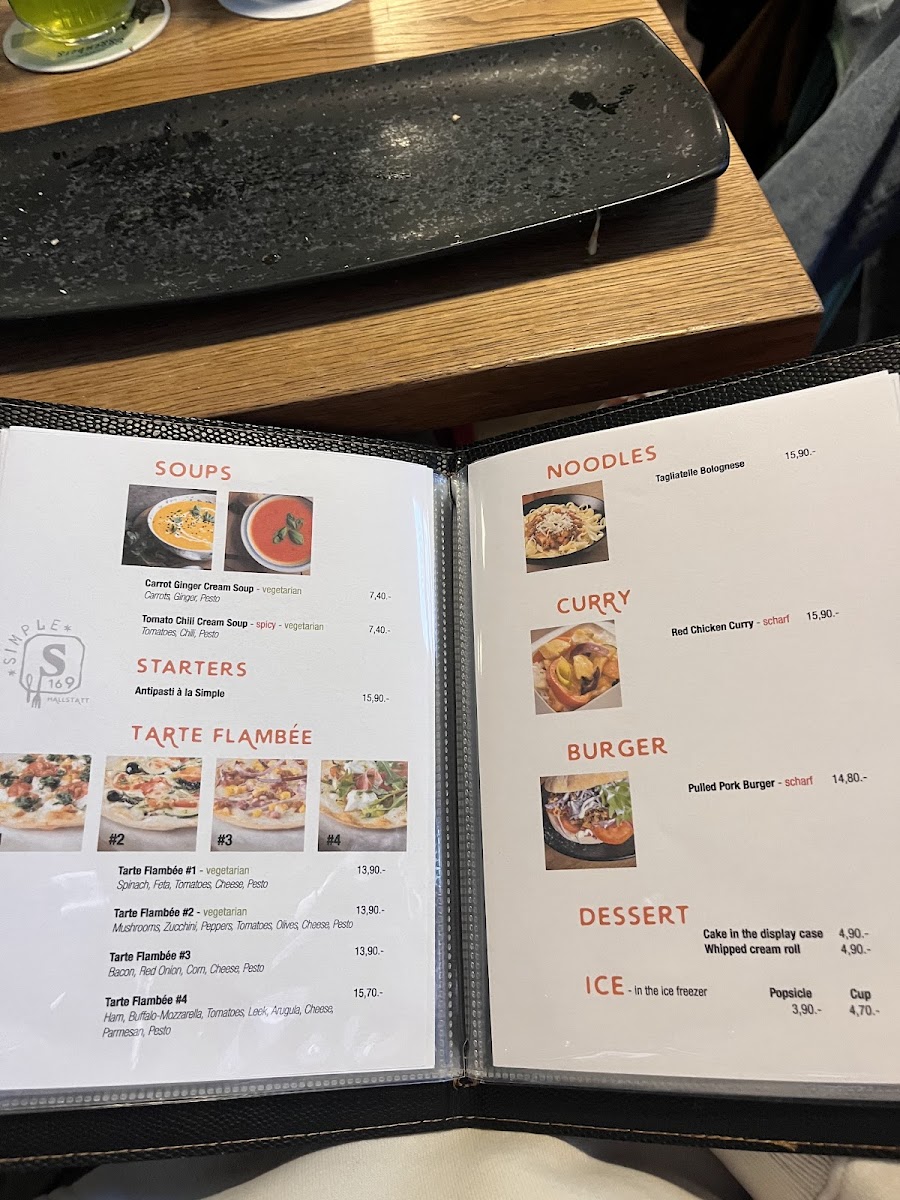 Menu Simple 169-1