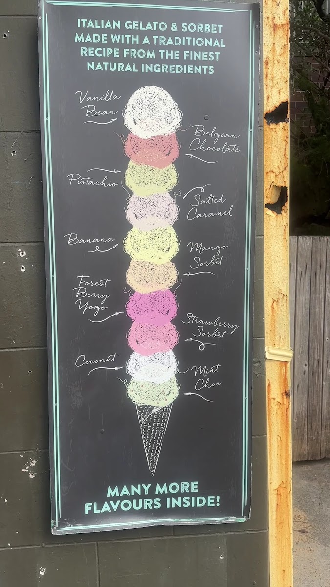 Menu Simple Simons Gelato Coffee House Cafe-1