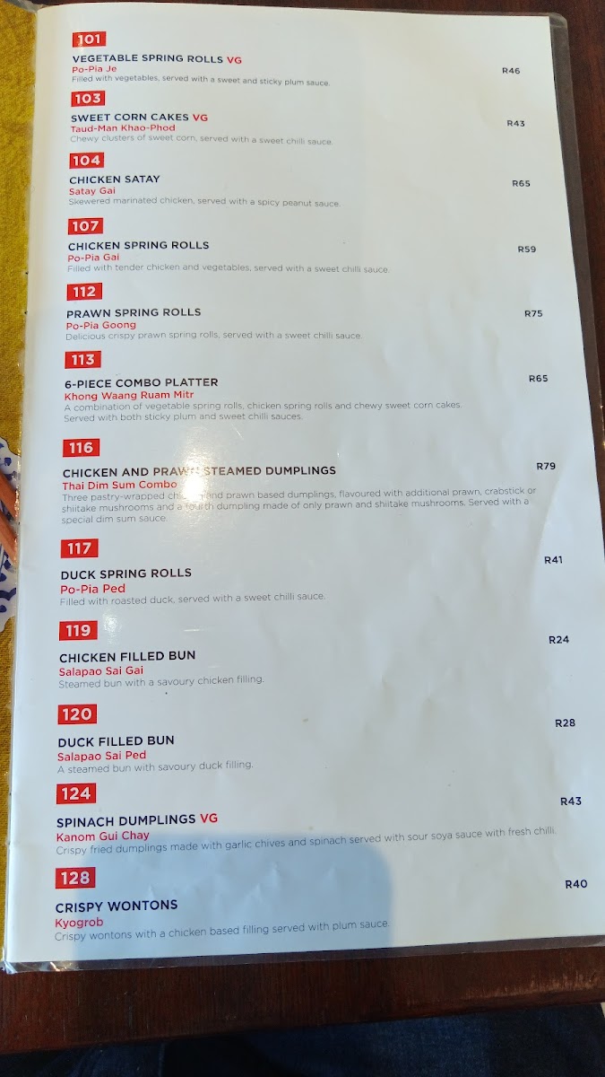 Menu Simply Asia Plattekloof-1