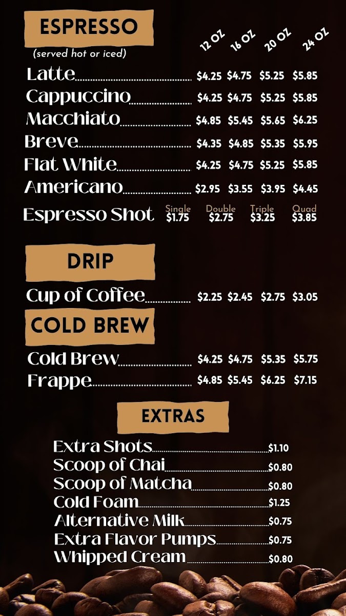 Menu Simply Brewed Coffee Company-1