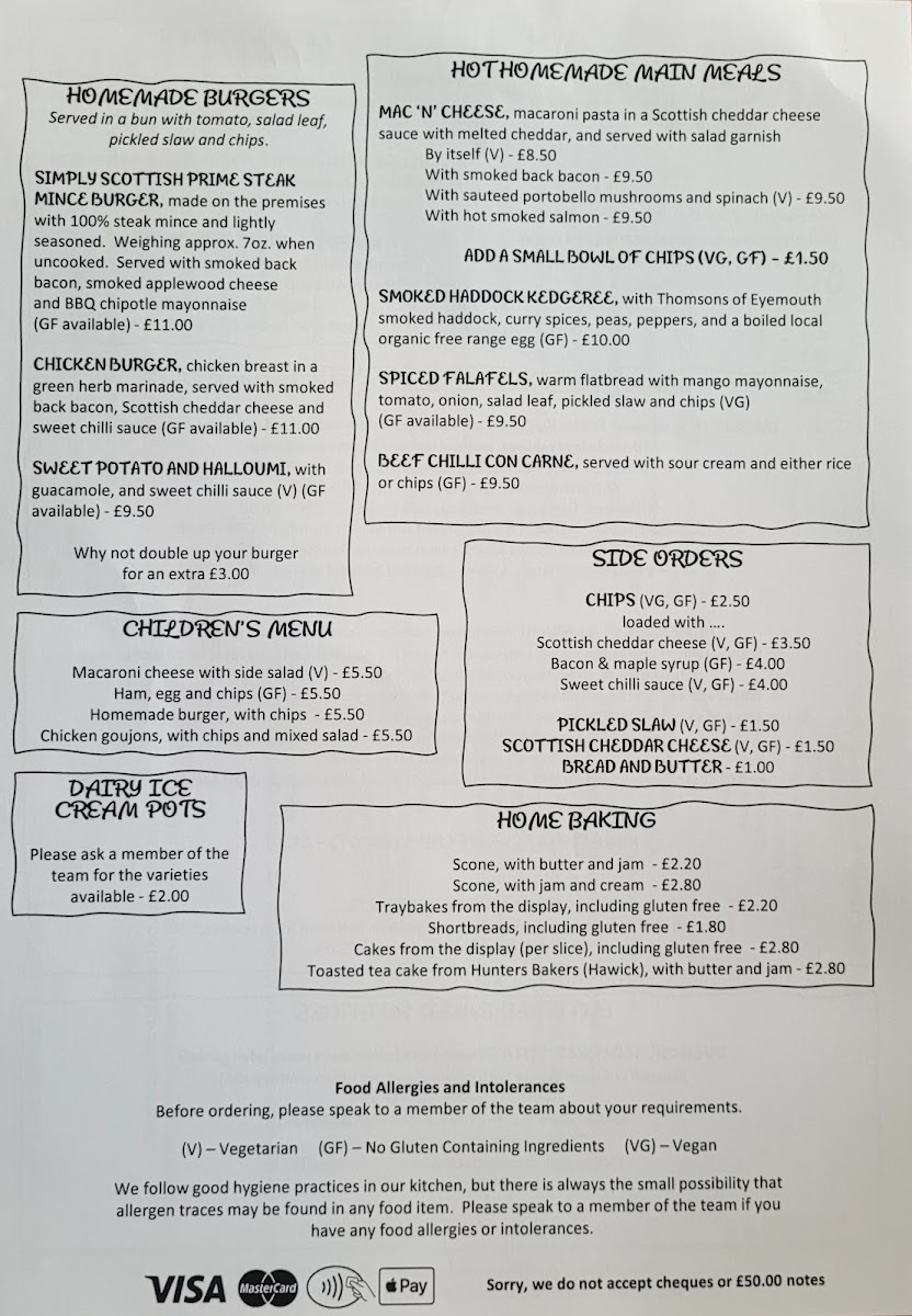 Menu Simply Scottish-1