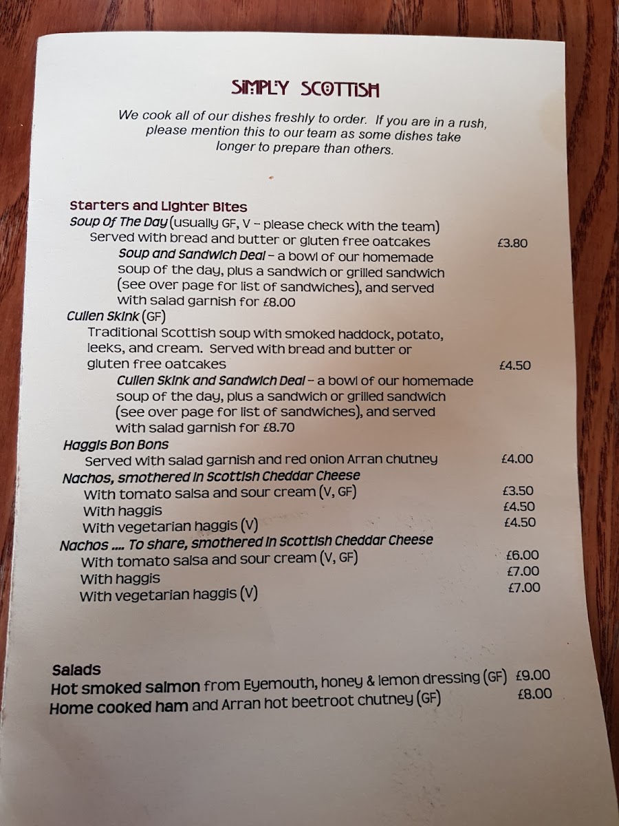 Menu Simply Scottish-9