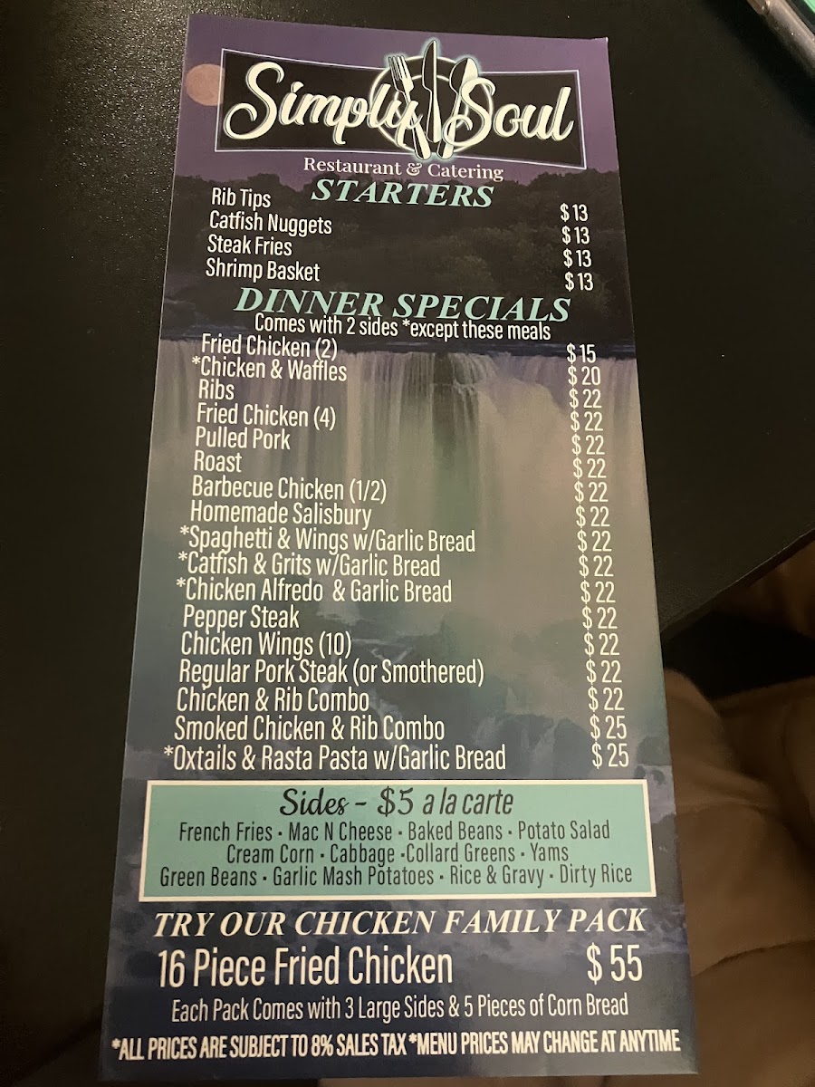 Menu Simply Soul-4